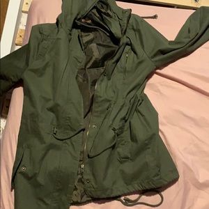 Green comfy coat💚 size medium